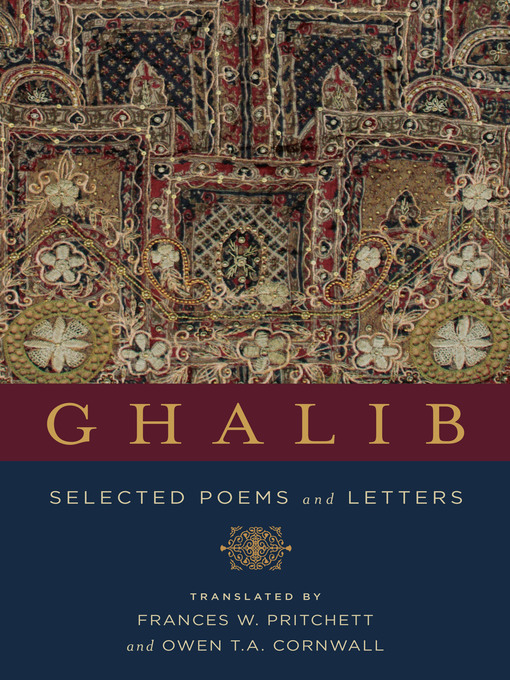 Title details for Ghalib by Mirza Asadullah Khan Ghalib - Available
